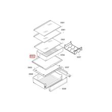 Стеклянная полка холодильника Bosch KGN39A..