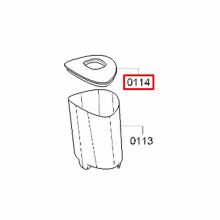 Крышка бака парогенератора Bosch TDS3..