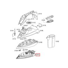 Подошва парогенератора Bosch TDA70