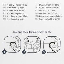 Мешки-пылесборники к пылесосы Rowenta, 4 шт