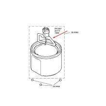 Мешалка в мороженицу комбайна Bosch MUM4