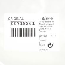 Внешнее стекло духовки Bosch HBF5.., HBG5..