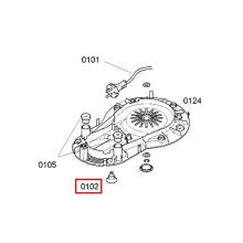 Ножка для кухонного комбайна Bosch MCM5/MK5