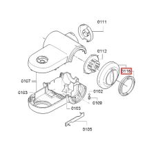 Переключатель комбайна Bosch MUM44/46/48