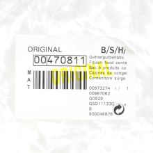 Ящик для отдельностоящих морозильников Bosch