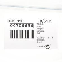Дверной балкон холодильника Bosch, 470х100 мм