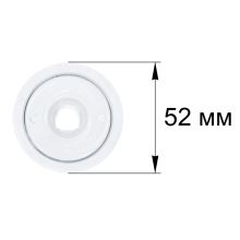 Обрамление ручки плиты Deluxe, d=52 мм.