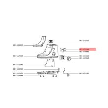 Ручка регулировки комбайна Moulinex QA..
