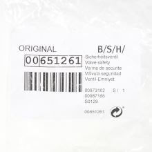 Защитный клапан паровой станции Bosch