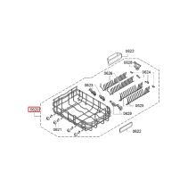 Нижняя корзина посудомойки Bosch GV440