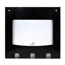 Внешнее стекло духовки Deluxe, 497х453 мм