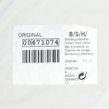 Ящик для холодильников Bosch, 547x140x345 мм