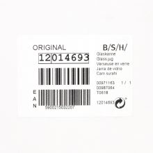 Стеклянная колба для кофемашин Bosch TKA6A041