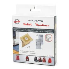 Мешки пылесборника для пылесоса Tefal MO/TW/RO, 6 шт.
