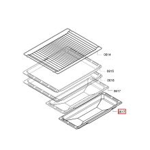 Противень духовки Bosch, 465x188x39mm