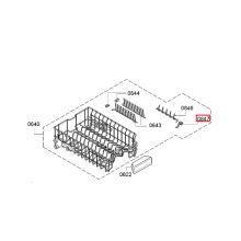 Зажим посудомойки Bosch DF/SR/SR