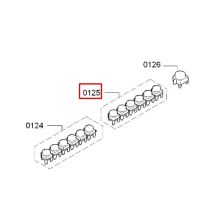 Набор кнопок посудомойки Bosch, 6 шт