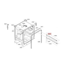 Зажим для посудомоек Bosch 3VF/DF/SX