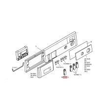 Кнопка стиралки Bosch WFF1