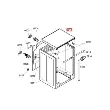 Крышка стиралки Bosch WFL/WFX/WFR