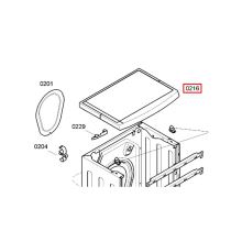 Крышка стиралки Bosch WS10/WXS