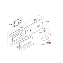 Наклейка стиралки Bosch WAE20/WAE24