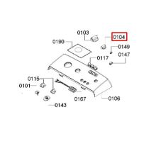 Ручка температуры стиралки Bosch WOT16/WOT20
