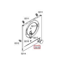 Крышка отсека фильтра стиралки Bosch WM1/WAA2/CM09