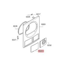 Откидная крышка сушилки Bosch WT4/CWK4