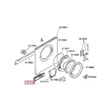 Крышка стиралки Bosch CW/WFT