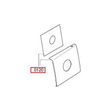 Вкладыш в панель стиралки Bosch WAE16/20