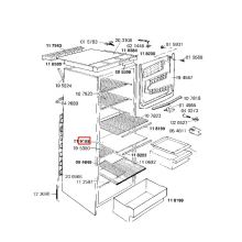 Полка холодильника Bosch KS36/KSK36