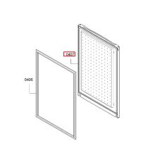 Дверь морозилки холодильника Bosch KGN36VI