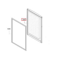 Дверь морозилки холодильника Bosch KGN36XL