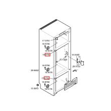 Заглушка заклепки холодильника Bosch KS/KKE