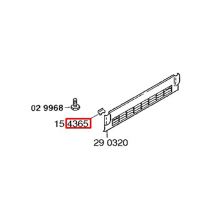 Заглушка к полке холодильника Bosch KTR/KTL/GSD