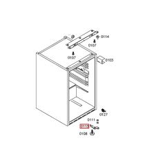 Дверной шарнир холодильника Bosch KTR14/KTL14