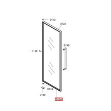 Уплотнитель холодильника Bosch KSW38