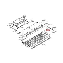 Стеклопанель холодильника Bosch RB49/RY49 244772