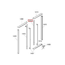 Планка ручки холодильника Bosch RY495300
