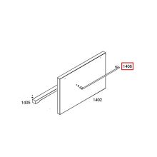 Ручка холодильника Bosch RY495330 00245322
