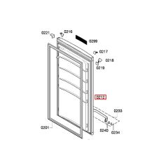Дверь холодильника Bosch KGS36/KGV36Z