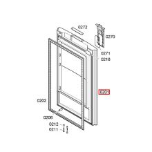 Дверь холодильника Bosch KGN36S60