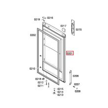 Дверь холодильника Bosch KGN36/KGN39