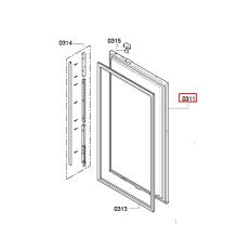 Дверь холодильника Bosch K83/KI38