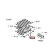 Планка решетки холодильника Bosch KIM/KIE/IC19
