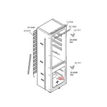 Заглушка для холодильника Bosch KIM/GI