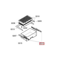 Направляющая ящика холодильника Bosch K57/KI38