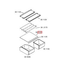 Полка холодильника Bosch RC24/IK501/IK502