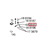 Шарнир холодильника Bosch KSV/K38/BD43